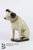 Figurine of H.M.V Nipper Dog
