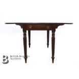 Victorian Mahogany Drop Leaf Table