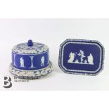 Wedgwood Stilton Cheese Dome and Plaque