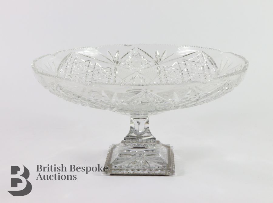 English Cut-Crystal Bowls - Image 2 of 6