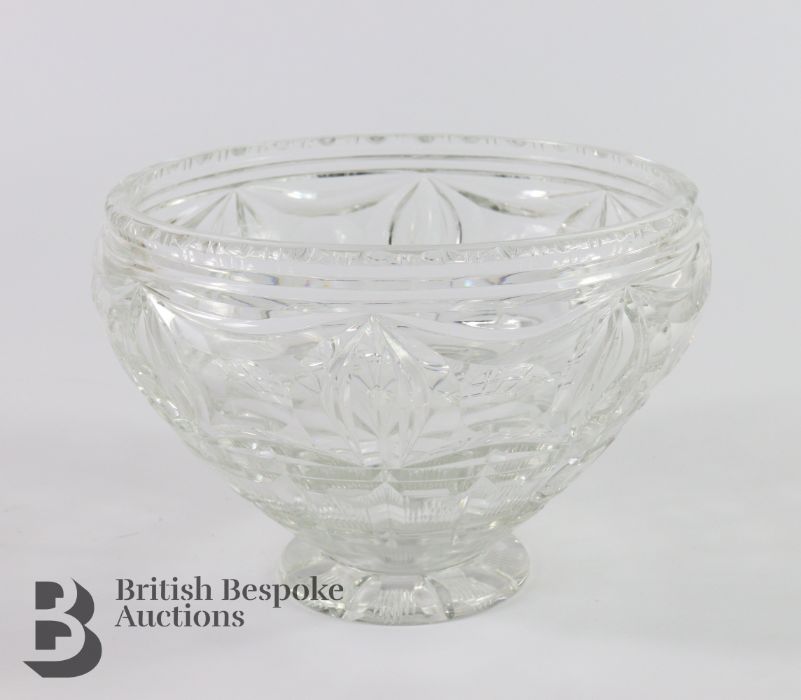 English Cut-Crystal Bowls - Image 4 of 6