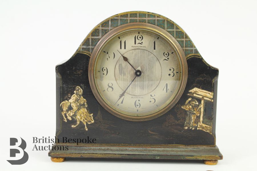 Chinoiserie Mantel Clock - Image 2 of 6
