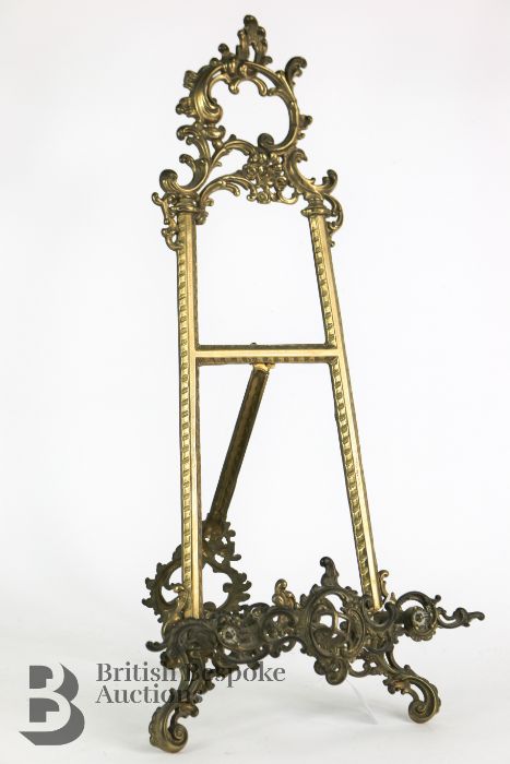 Decorative Brass Easel - Image 2 of 2