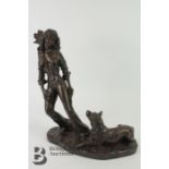 John Letts Bronze Resin Figurine