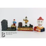 Cast Iron Novelty Money Boxes