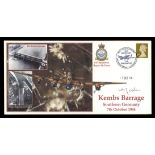 2008 Kembs Barrage cover signed by Warrant Officer L.Rooke. 1 of 18 covers. Unaddressed, fine.