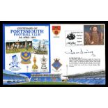Football: Portsmouth Football Club 1998 cover signed by Tom Finney. 1 of 70 covers.