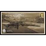 2006 Attack on Ijmuiden cover signed by Sqn Ldr J. Castagnola. 1 of 19 covers. Unaddressed, fine.