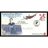 2006 Dambusters Squadron cover signed by Squadron Leader L.W.Curtis DFC. 1 of 19 covers.