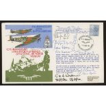 1981 Battle of Britain RAF cover signed by Sir Dermot Boyle & 9 Battle of Britain pilots or crew.