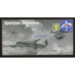 1999 Operation Millenium cover signed by Bill Reid VC & Frederick Ball. 1 of 1 cover. Unique.