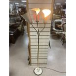 VINTAGE BRASS ANGLEPOISE FLOOR LAMP