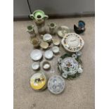 MIXED CHINA ITEMS, ROYAL DOULTON, DICKINSWARE AND MORE