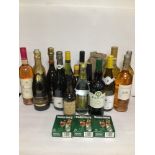 MIXED ALCOHOL, WINE, CHAMPAGNE, NICOLAS FEUILLATTE, BERTICOT 2010 AND MORE