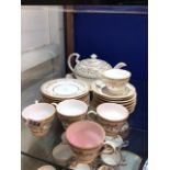 AYNSLEY TEA SERVICE (DEVONSHIRE), 28 PIECES IN TOTAL