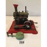 VINTAGE MAMOD MODEL STATIC STEAM ENGINE