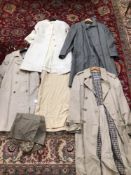 AQUASCUTUM, CLOTHING COATS X3, AQUA 5 WITH LADIES CLOTHES