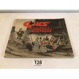 WWII (1943-1946) GILES CARTOON ANNUAL NO. 1 SUNDAY DAILY EXPRESS ORIGINAL.