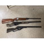 TWO VINTAGE BB GUNS DAISY WITH A 22 ASR CALIBRE JAPAN 3371 AIR RIFLE A/F