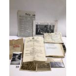 WILLIAM HENRY BARRETT EPHEMERA WITH PHOTOGRAPHS AND MORE DURING WWI