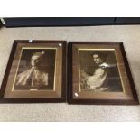 PAIR OF THE AUTOTYPE COMPANY 19TH / 20TH CENTURY RENAISSANCE ART PRINTS. GIOVANNI BELLINI’S PORTRAIT