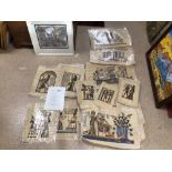 LARGE QUANTITY OF PAPYRUS (PHARAOHS) UNFRAMED