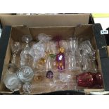 MIXED GLASSWARE DRINKING GLASSES, ARCOROC, TUDOR, ROYAL BRIERLEY, AND MORE