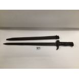 ANTIQUE BAYONET WITH SCABBARD