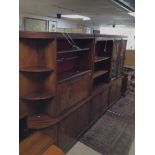 FOUR MATCHING PIECES OF REPRODUCTION FURNITURE IN MAHOGANY