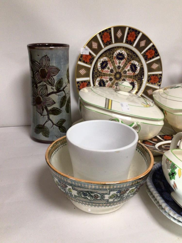 MIXED CERAMICS TAMS WARE (SILVER MOON) ART DECO, USSR, ROYAL CROWN DERBY AND MORE - Image 3 of 9