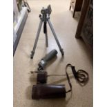 BUSNELL SPACEMASTER TELESCOPIC LENS WITH CASE AND TRIPOD