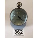 OMEGA PAPERWEIGHT ORB GLASS CLOCK