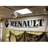 LARGE RENAULT (FORMULA 1) SIGN 300 X 84CM