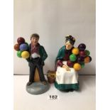 TWO ROYAL DOULTON FIGURINES. ‘BALLOON BOY’ HN2934 AND ‘THE OLD BALLOON SELLER HN1315.