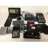 MIXED CALCULATORS AND MORE, PHILIPS, CANON, SONY, AND MORE