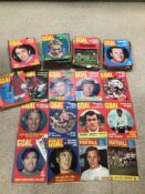 EXTENSIVE VINTAGE COLLECTION OF GOAL SOCCER WEEKLY MAGAZINES (1960’S / 1970’S).