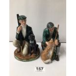 TWO ROYAL DOULTON FIGURINES. ‘THE MASTER’ HN2325 AND ‘THE GAMEKEEPER’ HN2879.