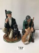 TWO ROYAL DOULTON FIGURINES. ‘THE MASTER’ HN2325 AND ‘THE GAMEKEEPER’ HN2879.