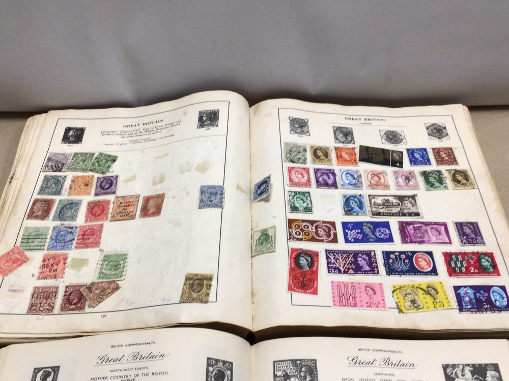 TWO WORLD STAMP ALBUMS COLLECTION. - Image 4 of 5