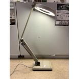 VINTAGE ANGLEPOISE LAMP WITH MAGNIFIER