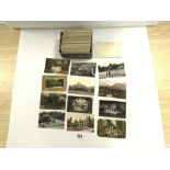 OVER 300 UK TOPOGRAPHICAL POSTCARDS 1900-1950'S