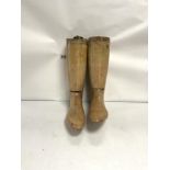 WOODEN VINTAGE BOOT LASTS