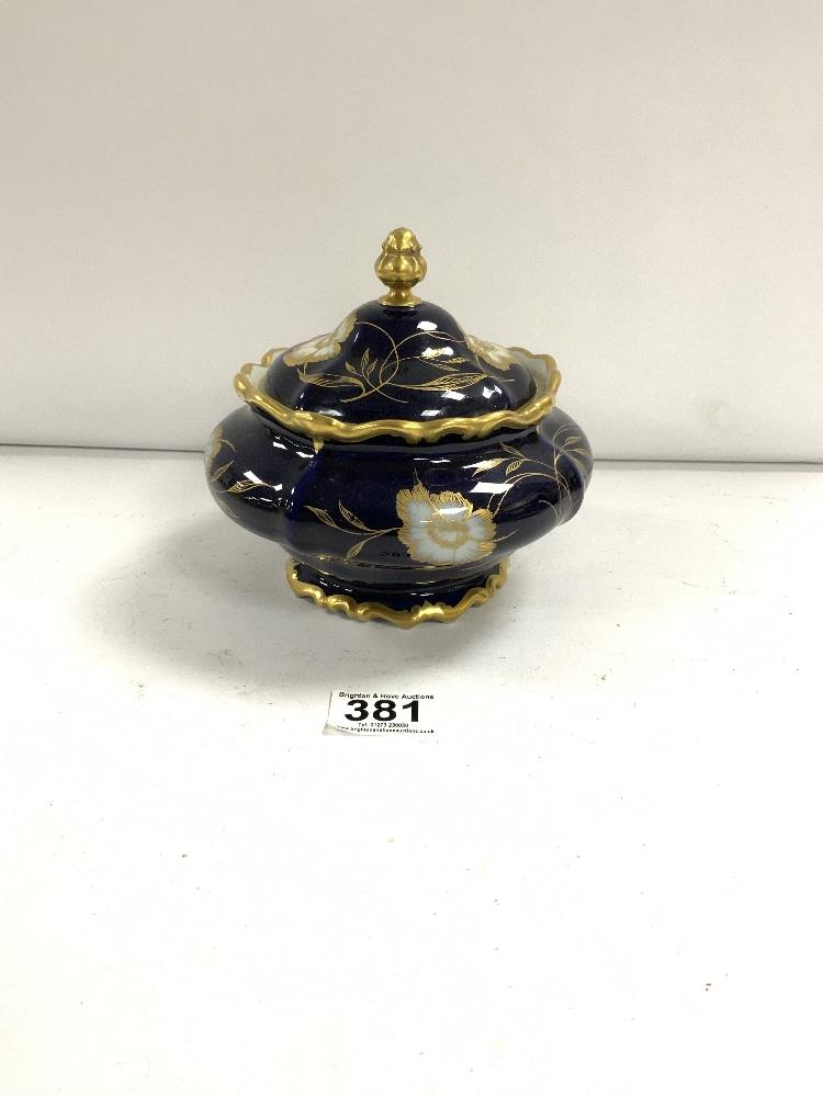 ART DECO PERIOD ROSENTHAL SELB DECKER LIDDED BON BON DISH, 17CM