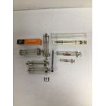 QUANTITY OF SURGICAL SYRINGES