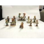 QUANTITY OF GOEBEL FIGURINES (HUMMEL) WEST GERMAN