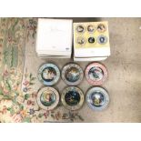 BOXED VILLEROY AND BOCH HEINRICH SET OF SIX PLATES