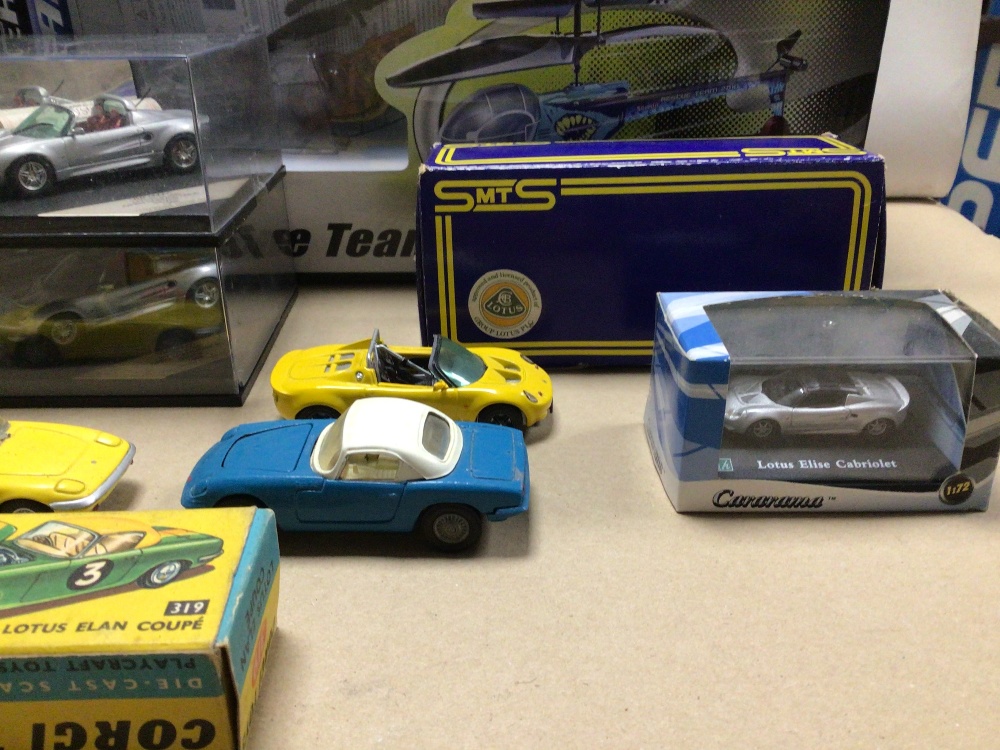 MIXED BOX OF MOSTLY DIE-CAST LOTUS CARS, MOST IN C - Image 6 of 8