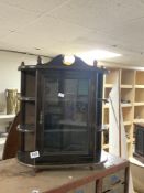 SMALL WOODEN DISPLAY CABINET 50 X 50CM