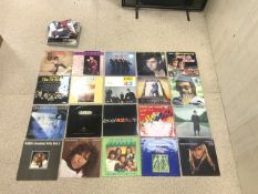 VINTAGE COLLECTION OF MOSTLY VINYL LPS. INCLUDES A
