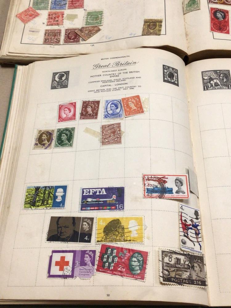 TWO WORLD STAMP ALBUMS COLLECTION. - Image 3 of 5